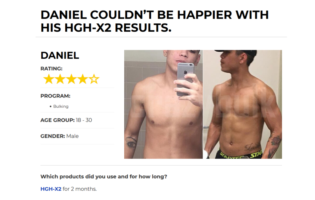 HGH-X2 Reviews And Testimonials
